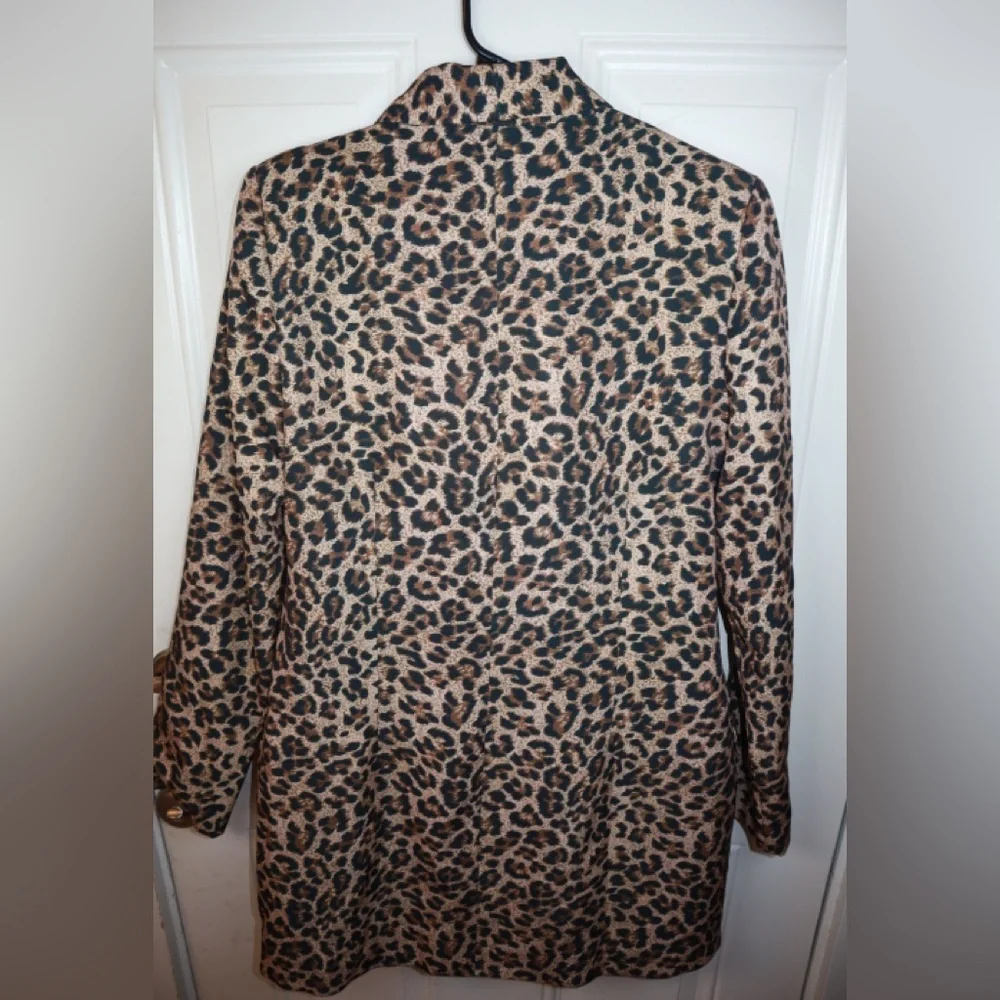 NWT UNIQUE 21 Leopard Blazer Dress SIZE 8 - Picture 3 of 3